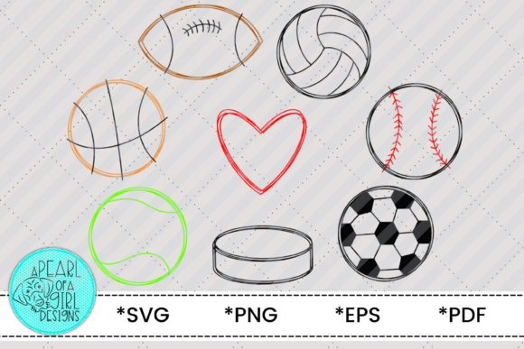 Download Sports Balls SVG - Balls Collection