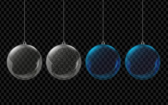 Download New Year Glass Balls - Balls Collection