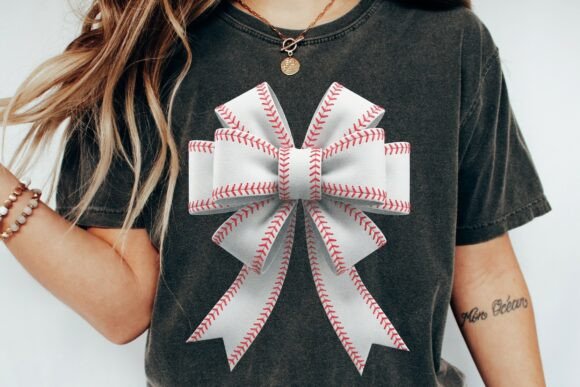 Download Baseball Coquette T-shirt Design PNG_177 - Premium Bundle