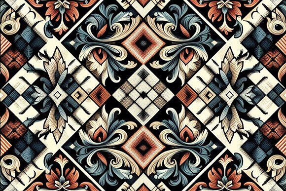 Download A Colorful and Ornate Background - Ornate background Collection