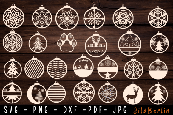 Download 30 Christmas Balls SVG Bundle, Christmas - Balls Collection