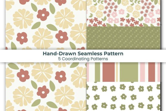 Download Whimsical Floral Seamless Papers - Seamless papers Collection